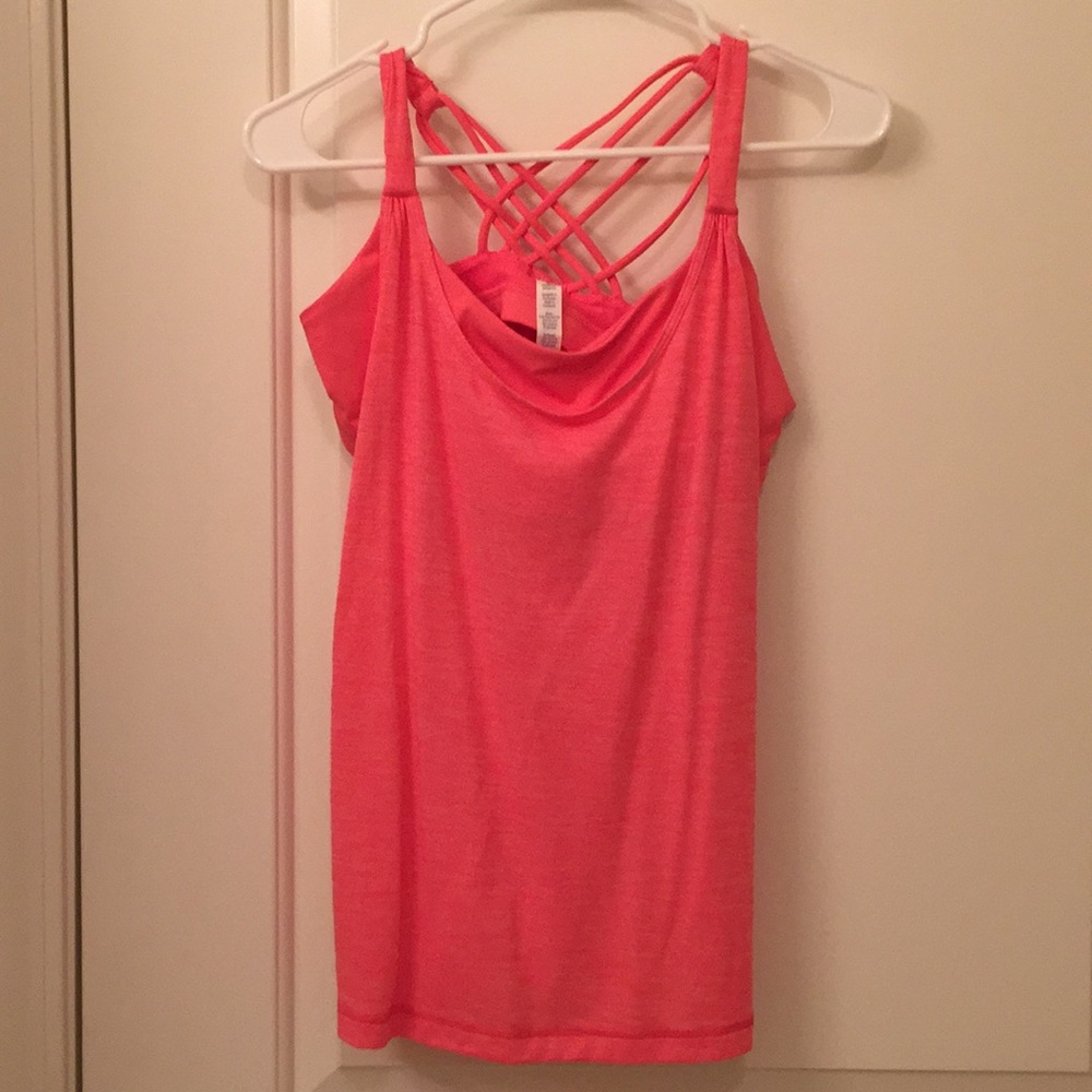 LuLuLemon workout top. Worn once. Size 8 top.